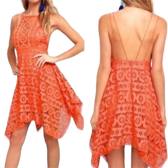 Free People Dresses & Skirts - Free People Just Like Honey Lace Dress size 0